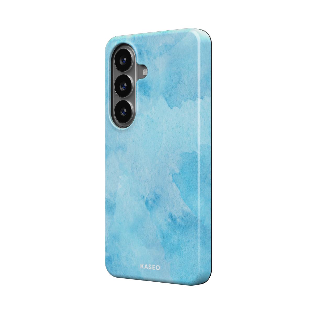 Watercolour Sky Blue - Android Tough Phone Case