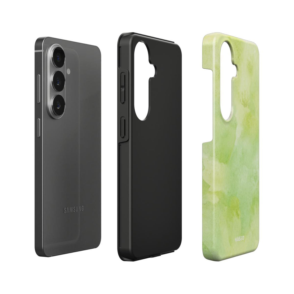 Watercolour Lime - Android Tough Phone Case
