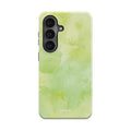 Watercolour Lime - Android Tough Phone Case