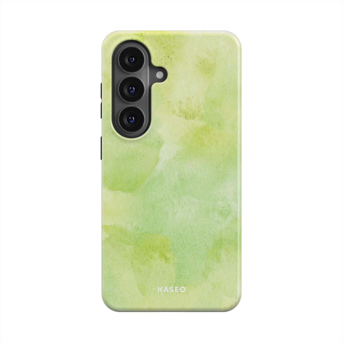 Watercolour Lime - Android Tough Phone Case