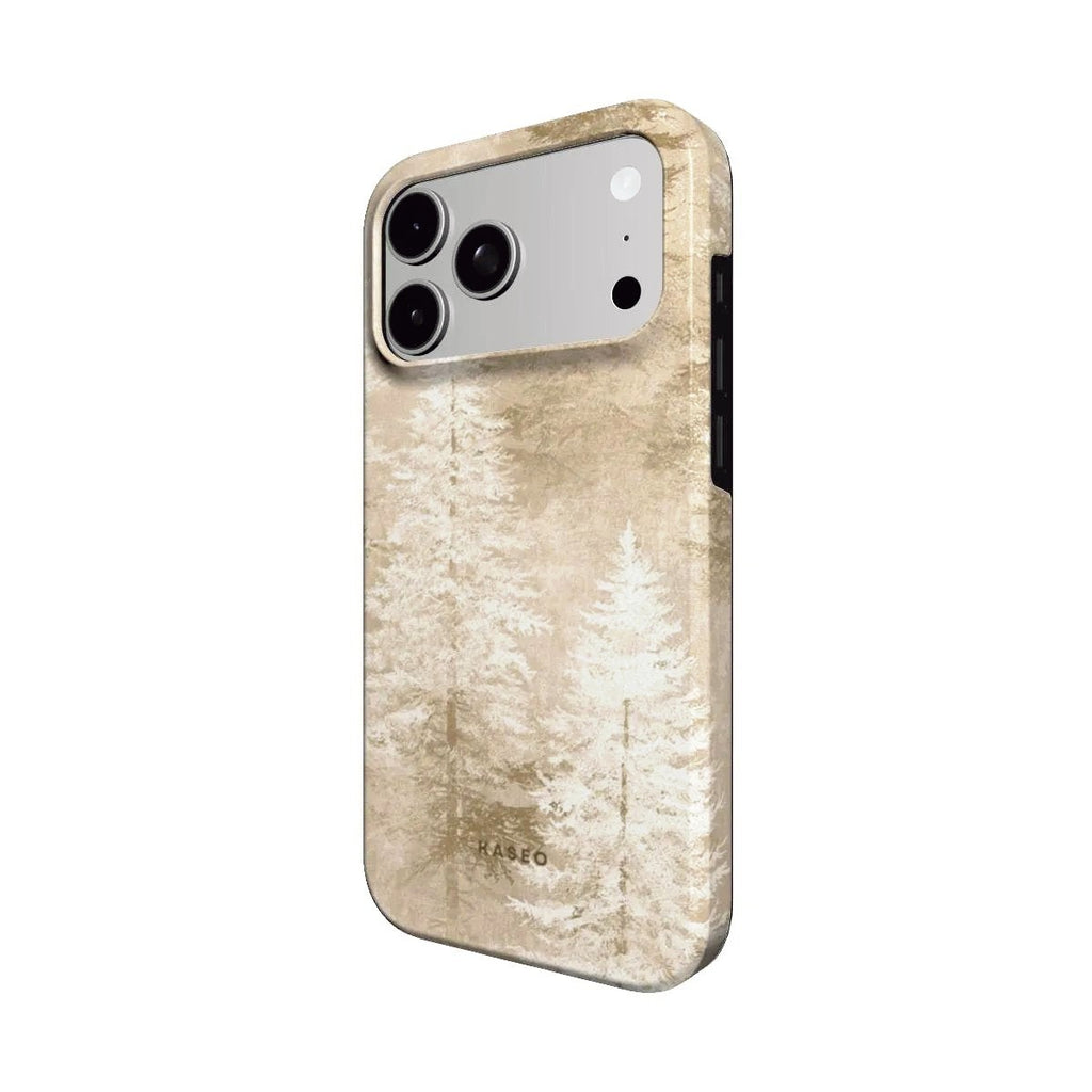 White Christmas MagSafe phone case - angle