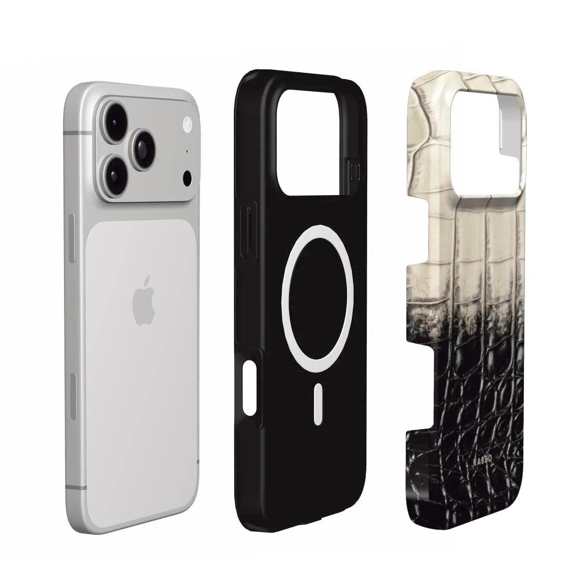 Obsidian MagSafe phone case - MagSafe layers