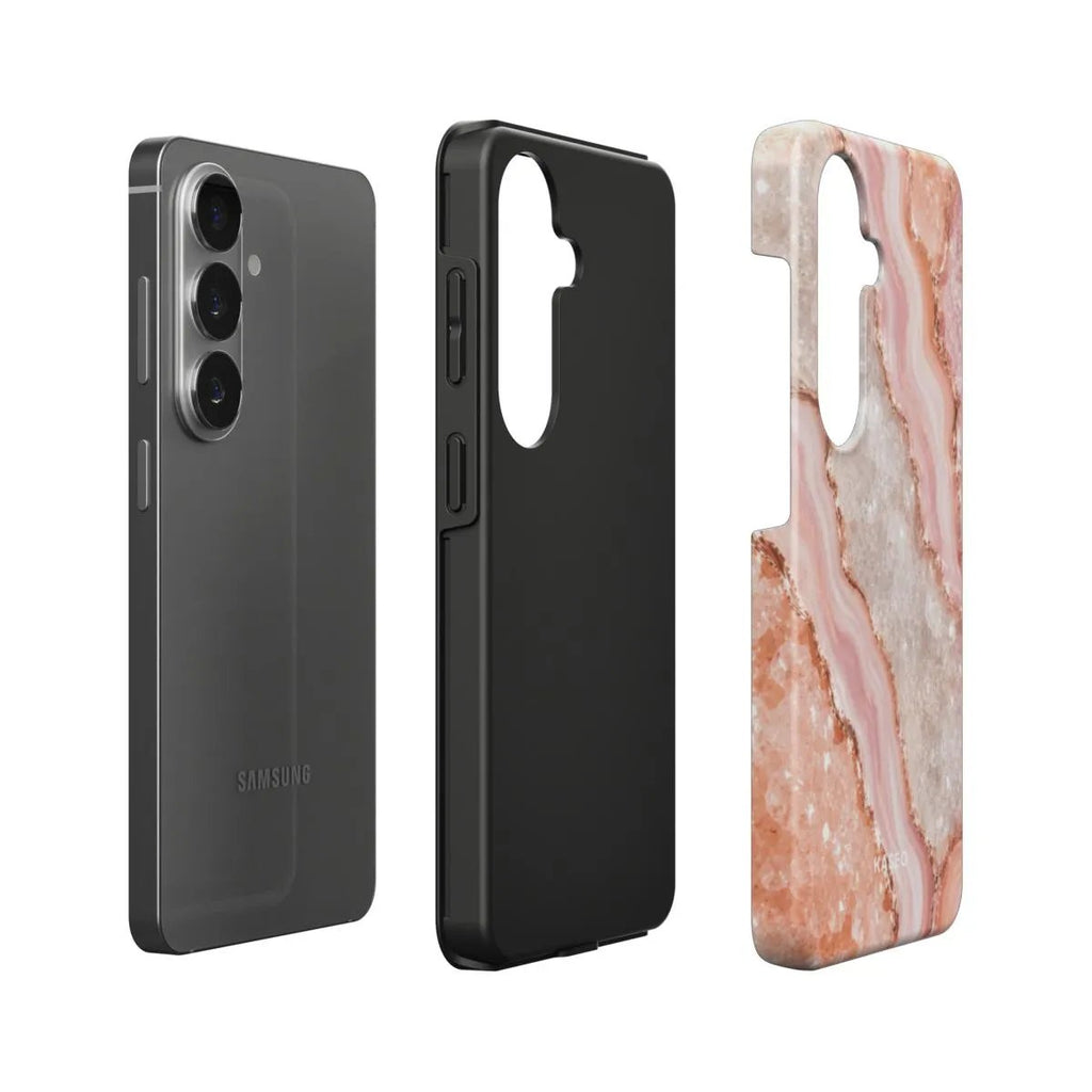 Pink Marble - Android Tough Phone Case