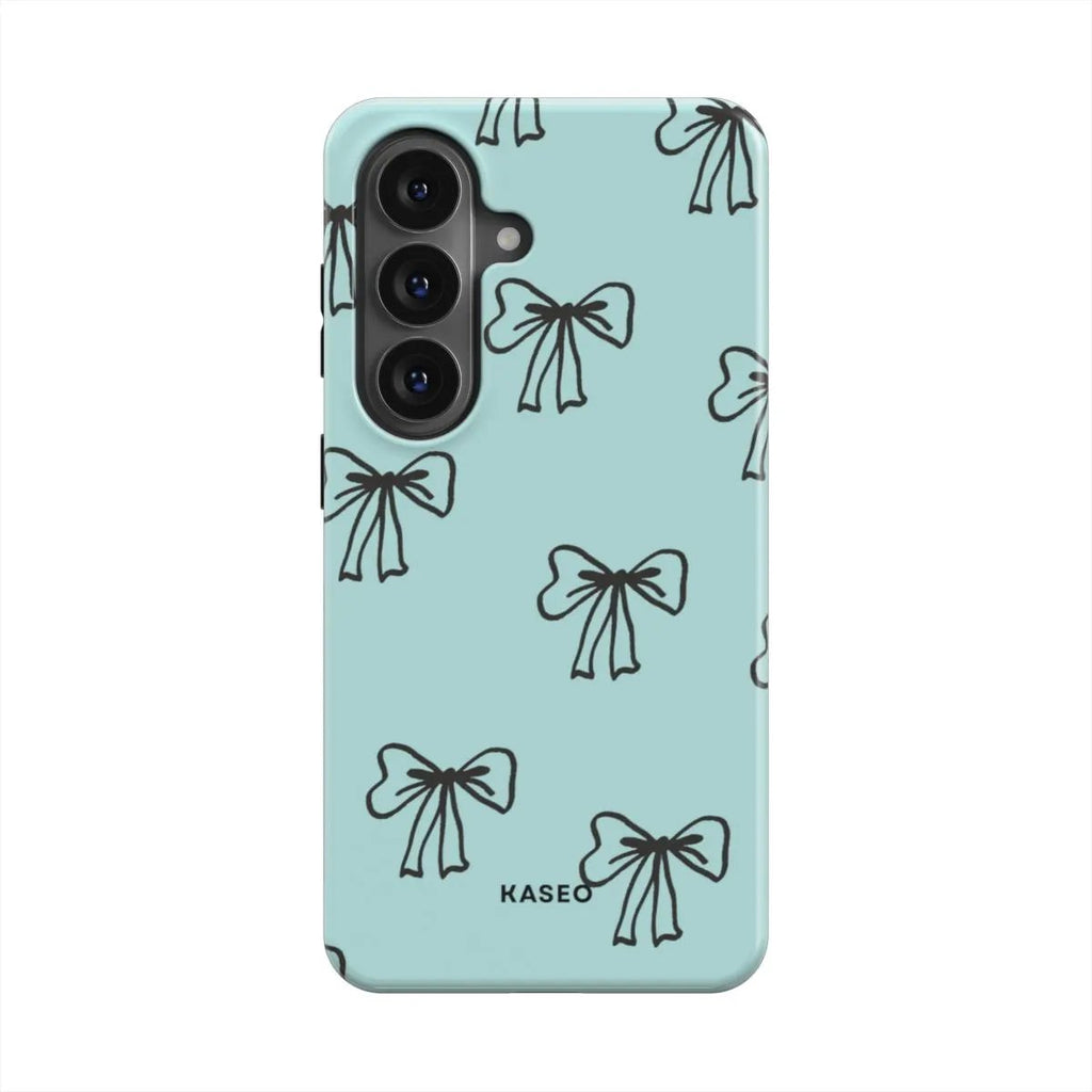 Bow Blue - Android Tough Phone Case