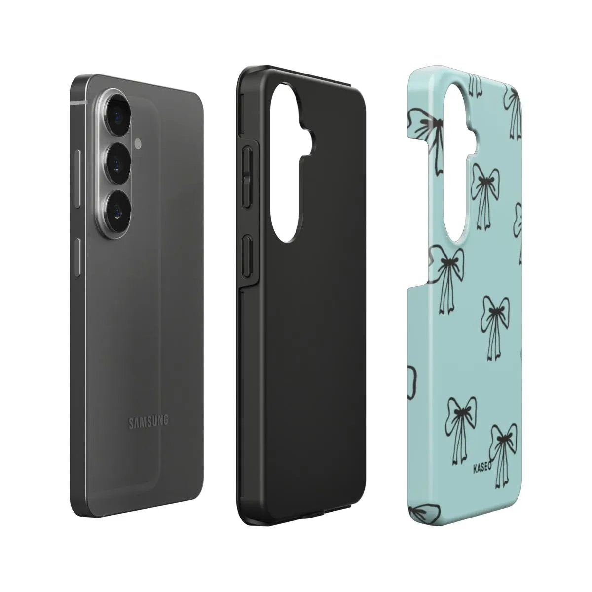 Bow Blue - Android Tough Phone Case