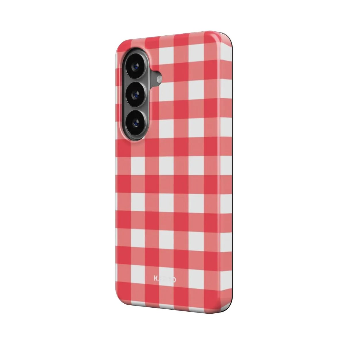 Gingham Red - Android Tough Phone Case