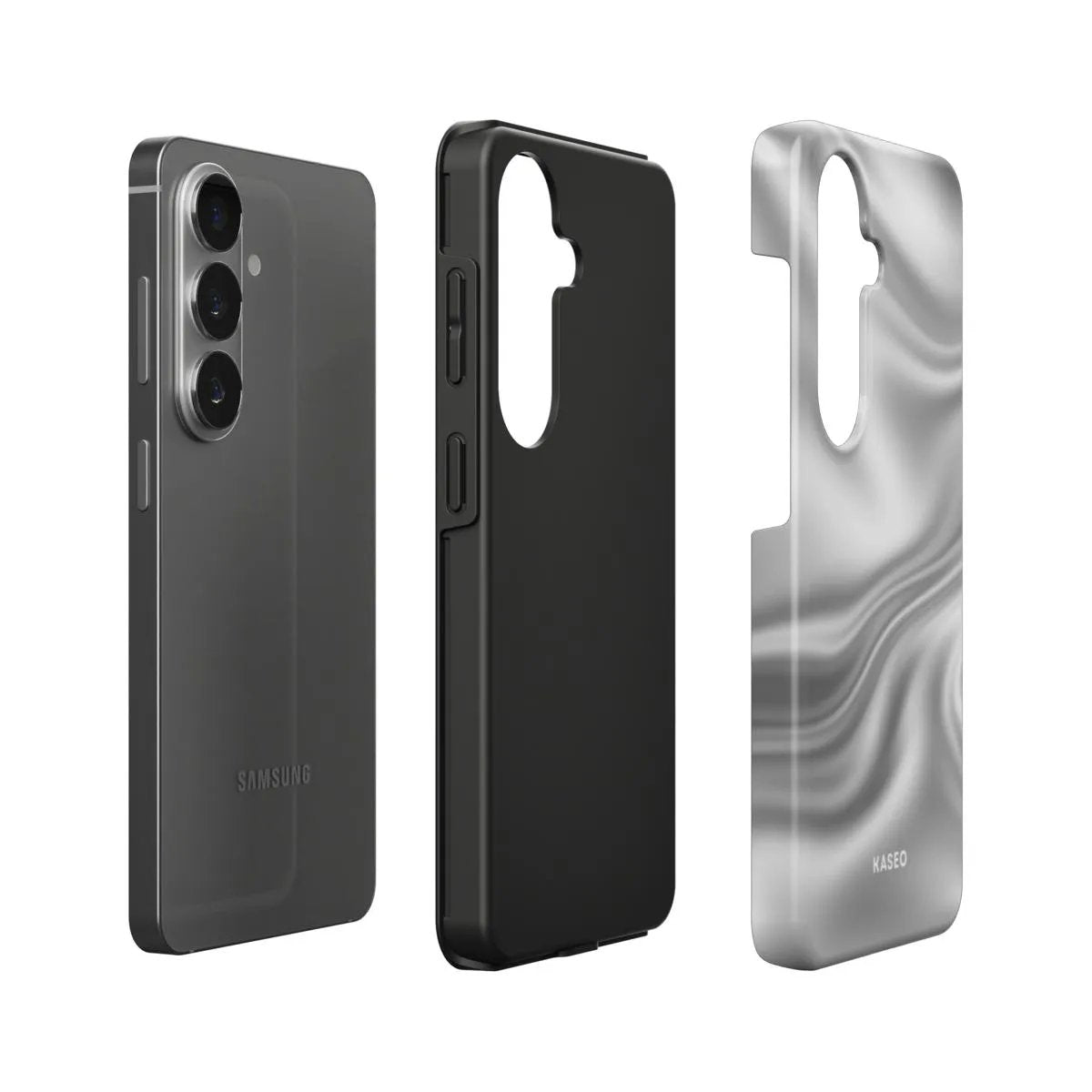 Silver Silk - Android Tough Phone Case