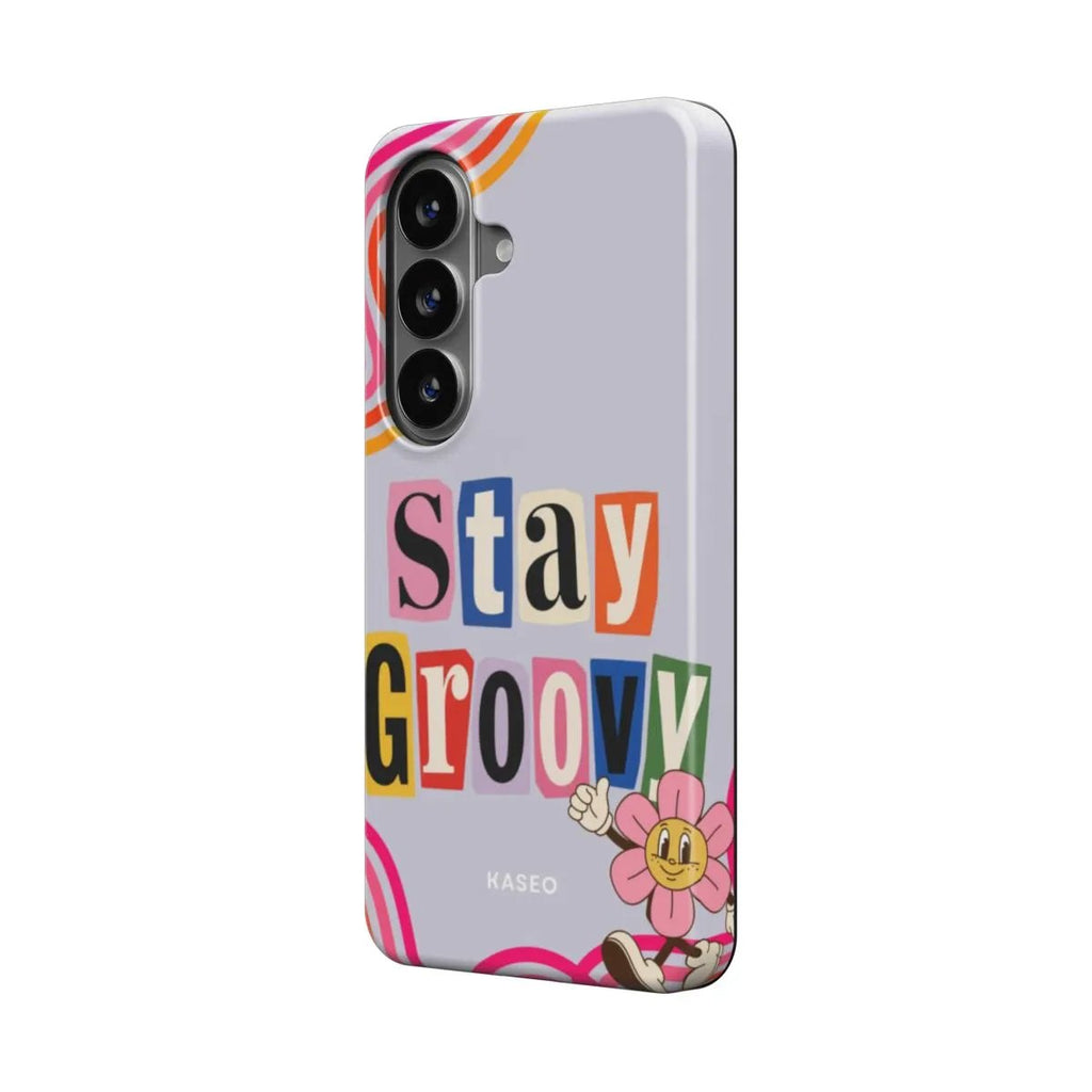 Stay Groovy (Pink Edition) - Android Tough Phone Case