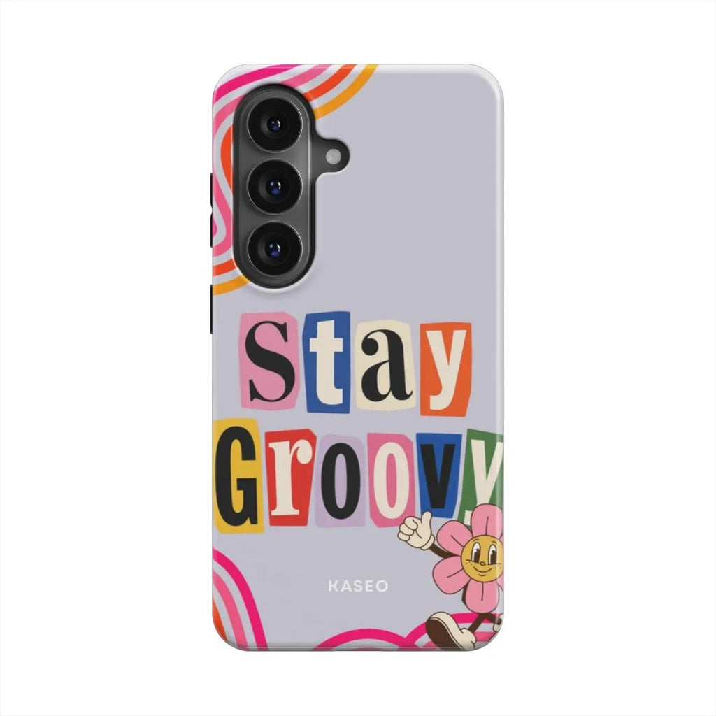 Stay Groovy (Pink Edition) - Android Tough Phone Case