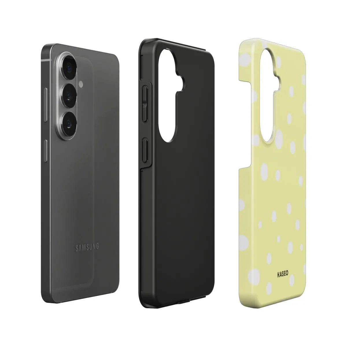 Yellow Splatter - Android Tough Phone Case