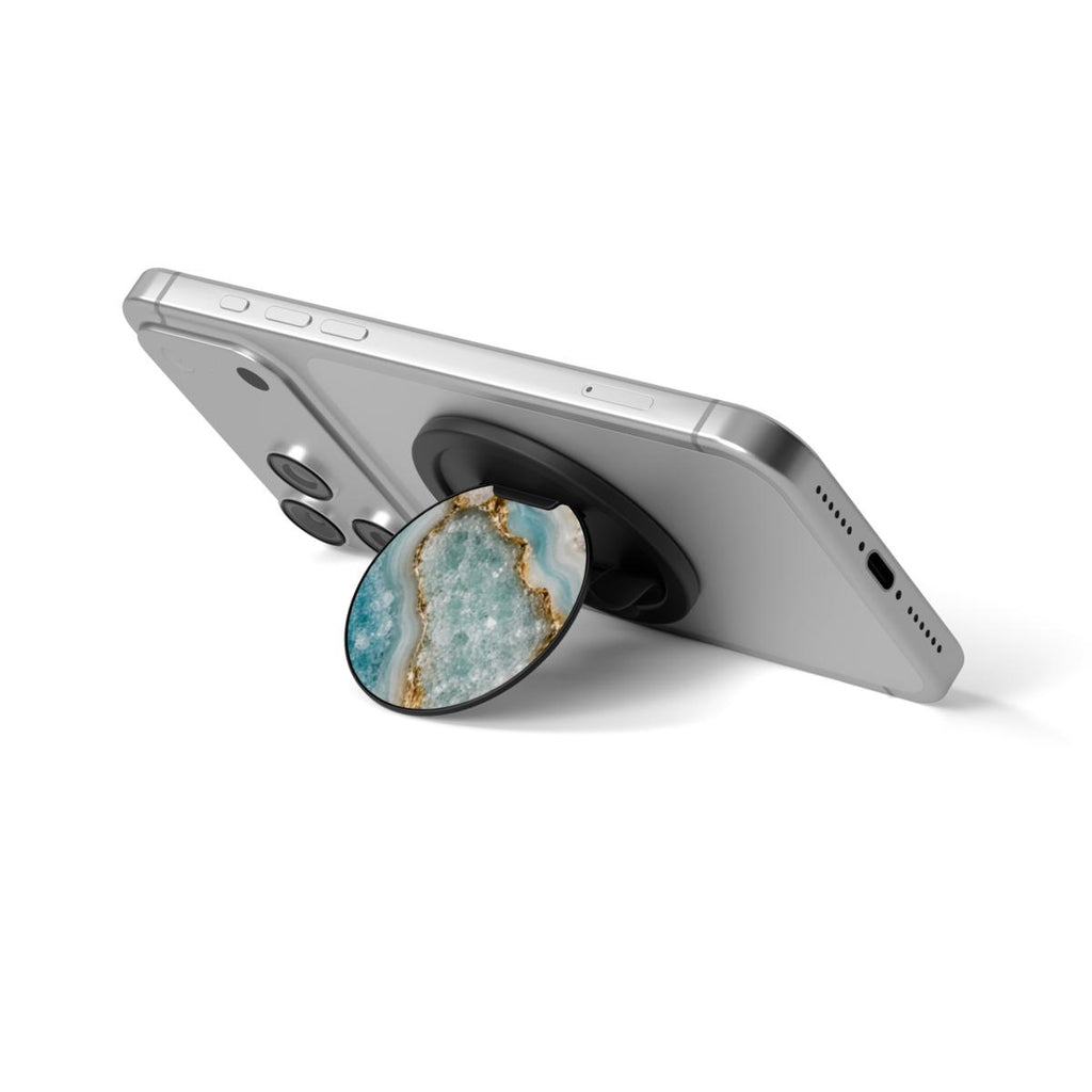 Aqua Marble - Magnetic Phone Grip