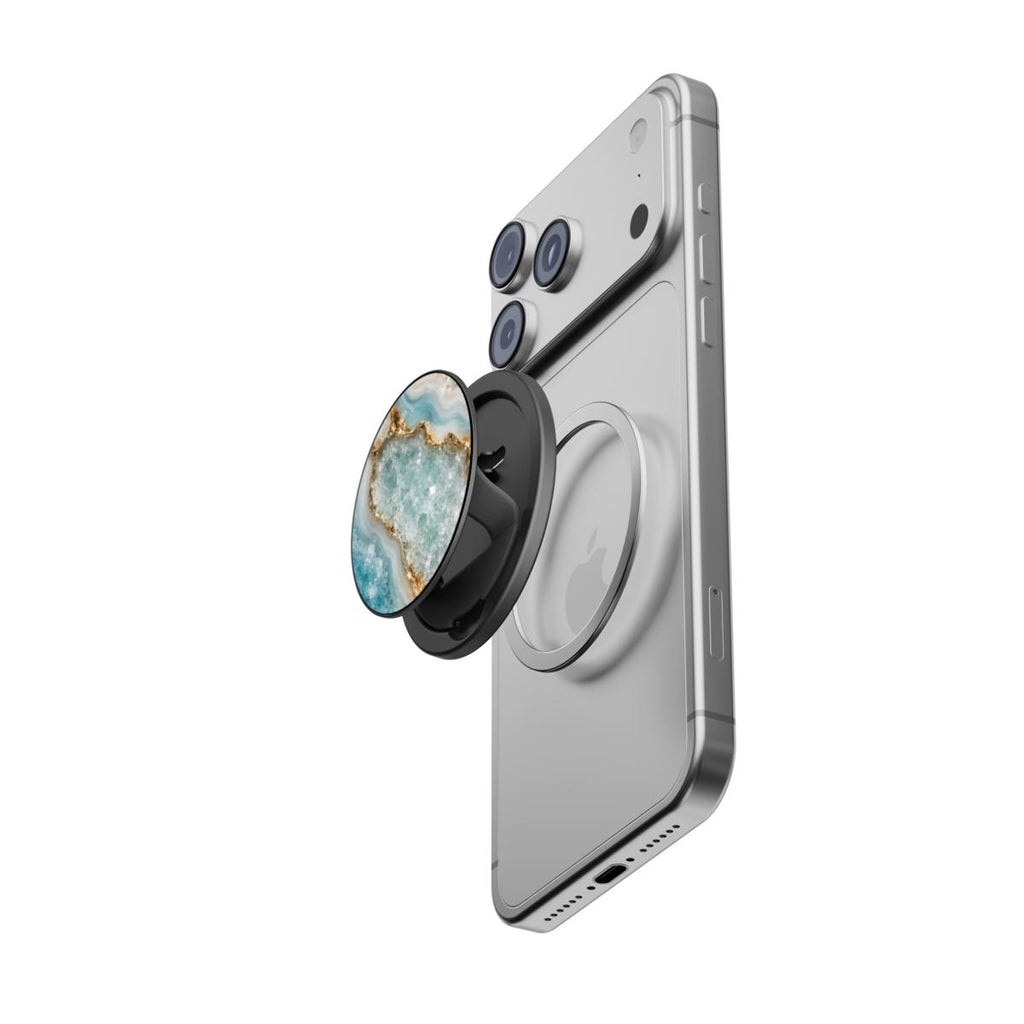Aqua Marble - Magnetic Phone Grip