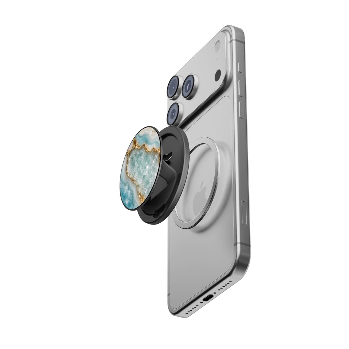 Aqua Marble - Magnetic Phone Grip