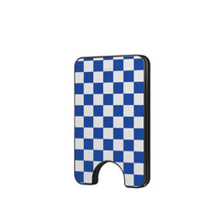 Blue Tiles Magnetic Wallet