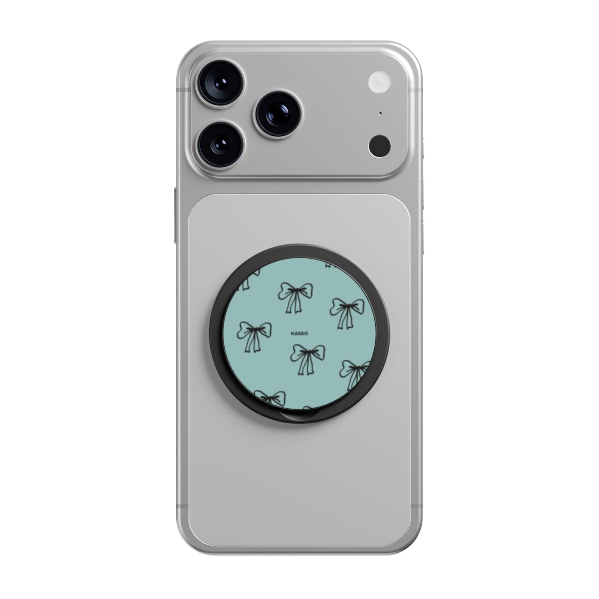 Bow Blue - Magnetic Phone Grip