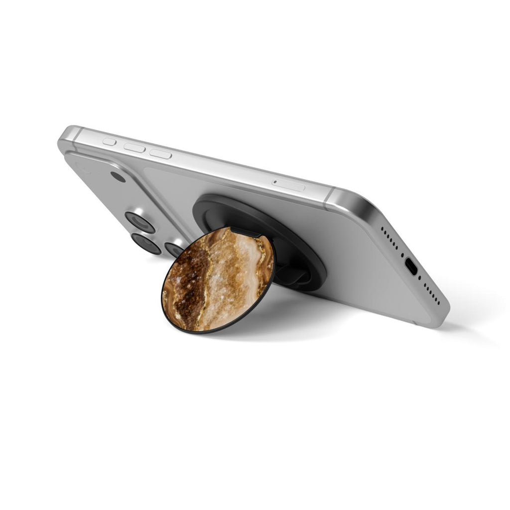 Brown Marble - Magnetic Phone Grip