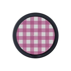 Gingham Pink - Magnetic Phone Grip