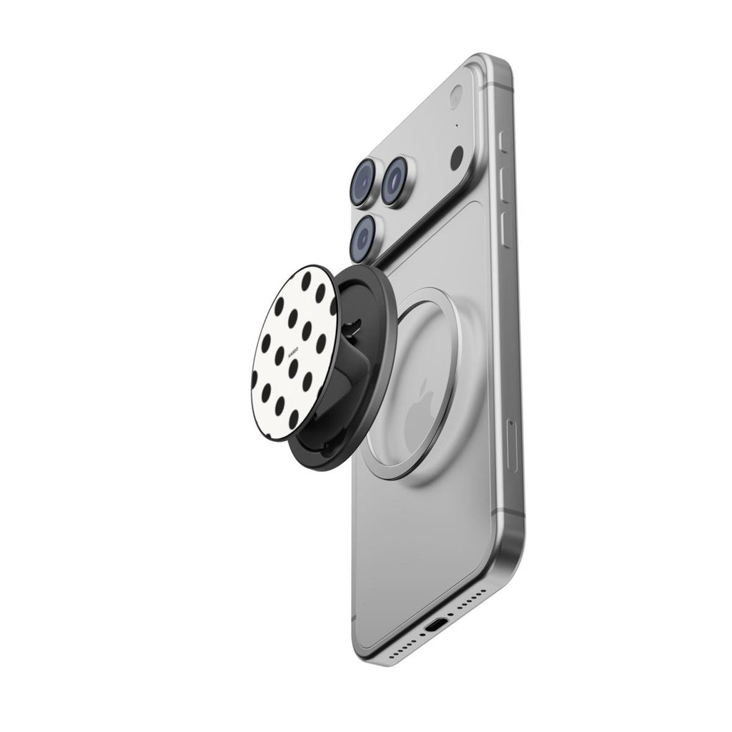 Monochrome Spot - Magnetic Phone Grip