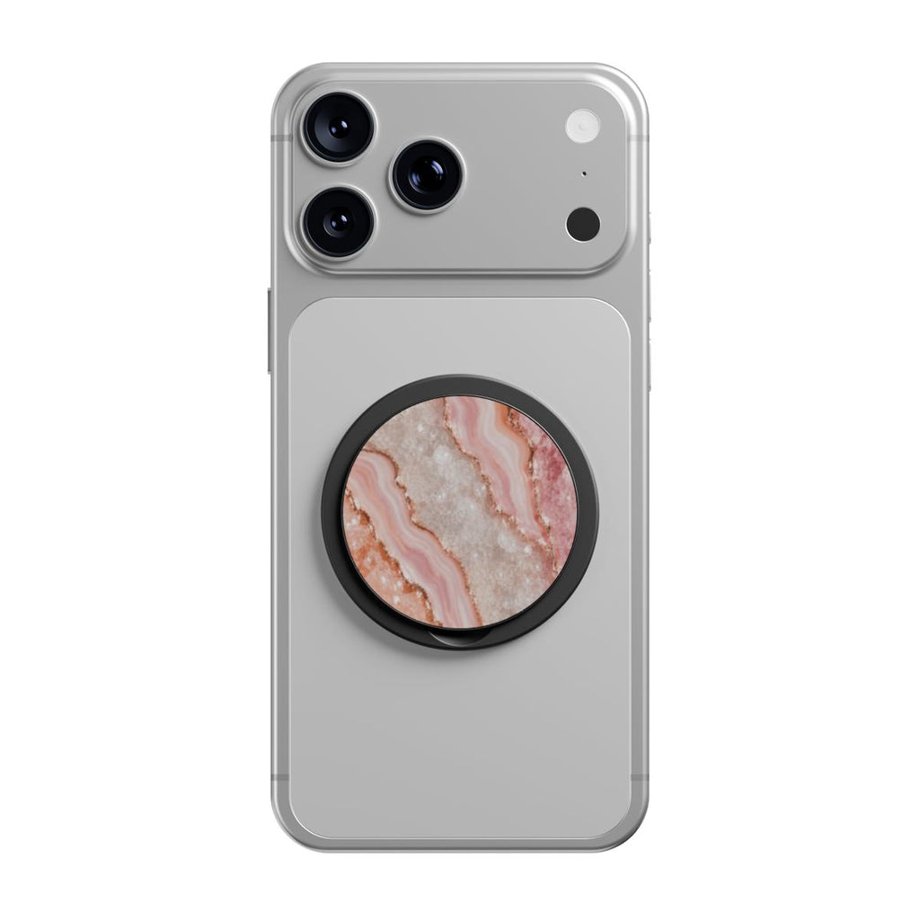 Pink Marble - Magnetic Phone Grip