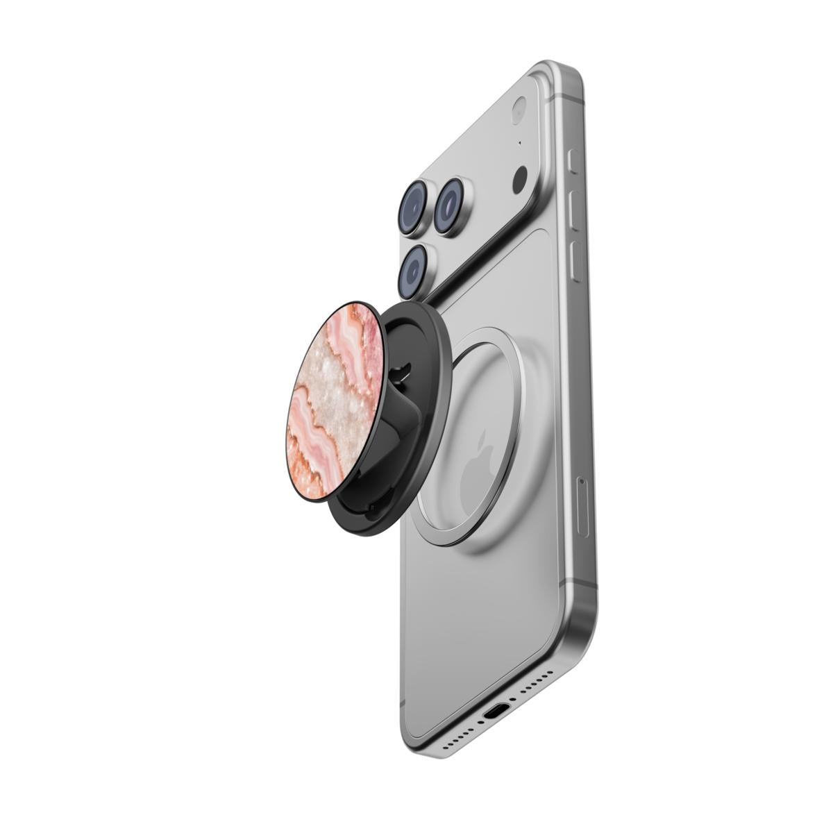 Pink Marble - Magnetic Phone Grip