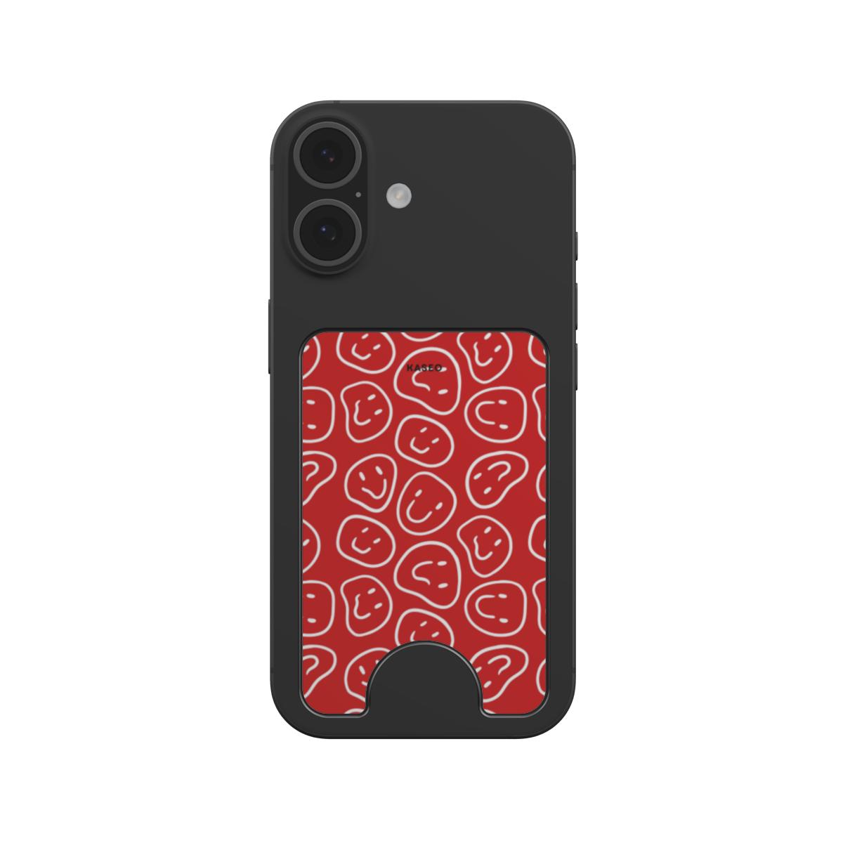 Red Smile - Magnetic Wallet
