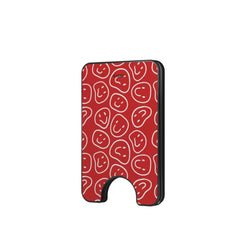Red Smile Magnetic Wallet