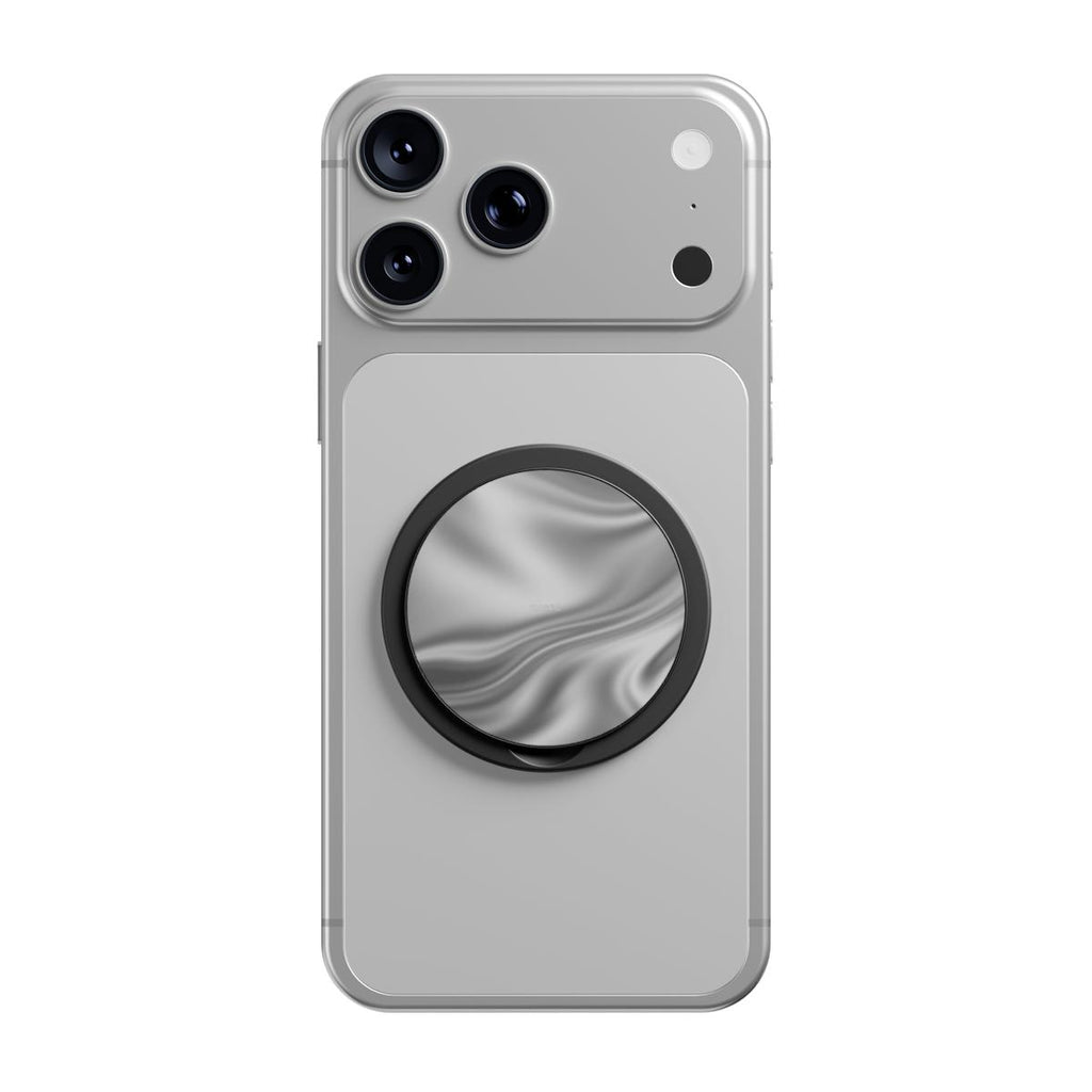 Silver Silk - Magnetic Phone Grip