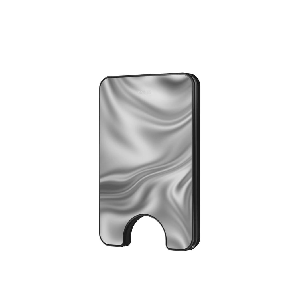 Silver Silk - Magnetic Wallet