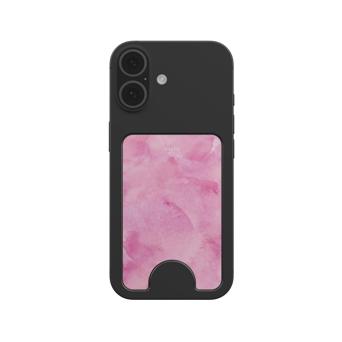 Watercolour Pink - Magnetic Wallet