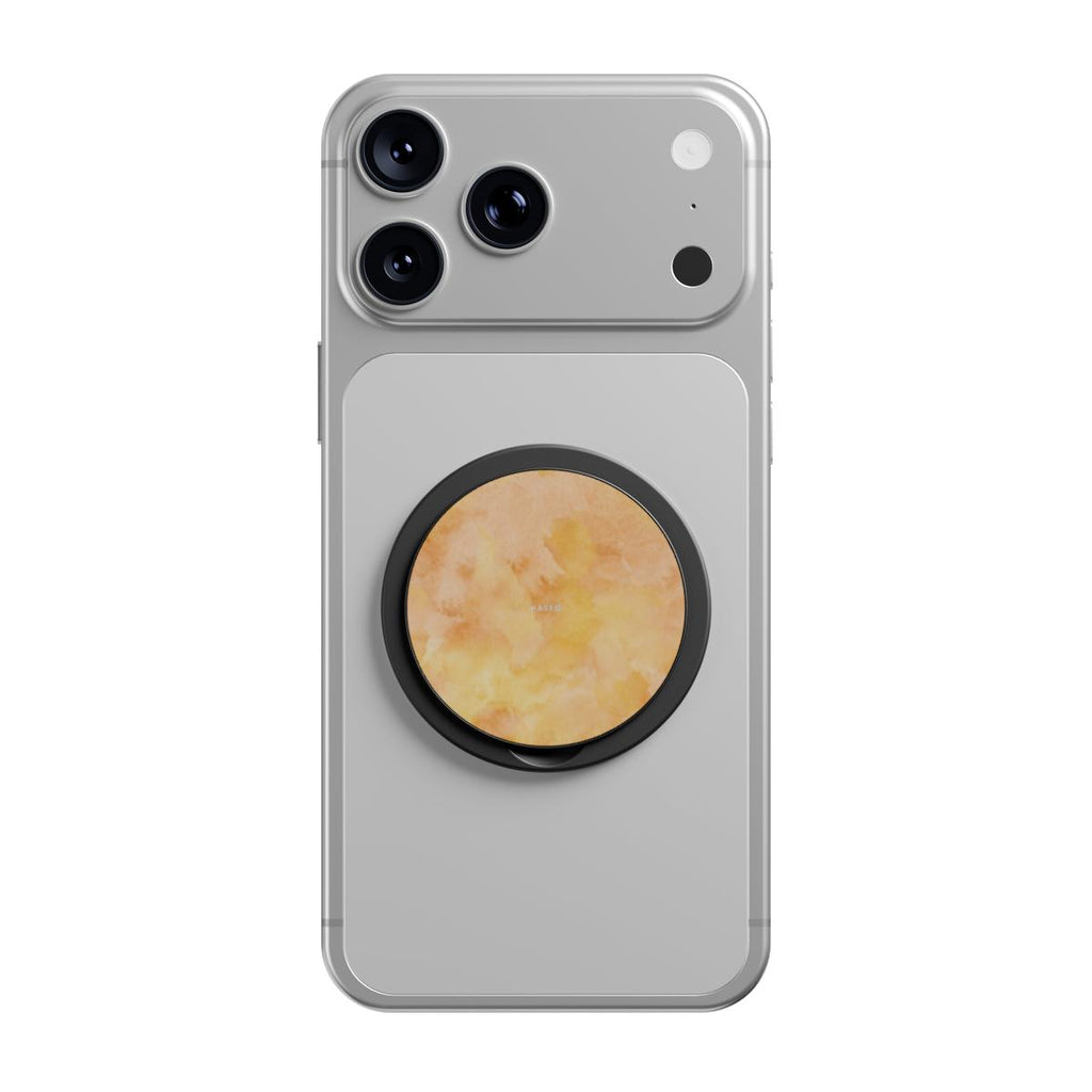 Watercolour Yellow - Magnetic Phone Grip