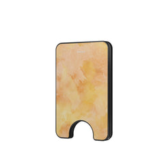 Watercolour Yellow Magnetic Wallet