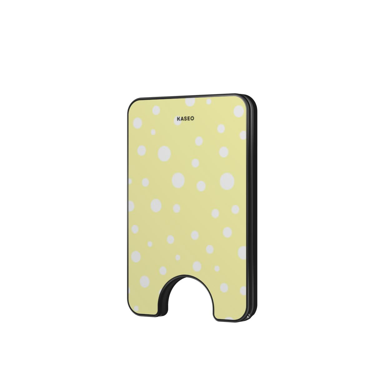 Yellow Splatter - Magnetic Wallet