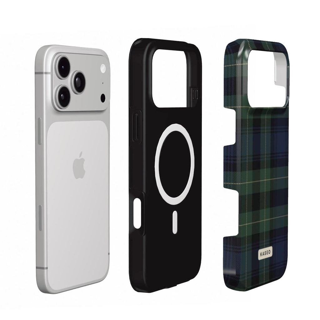 Black Watch MagSafe phone case - MagSafe layers