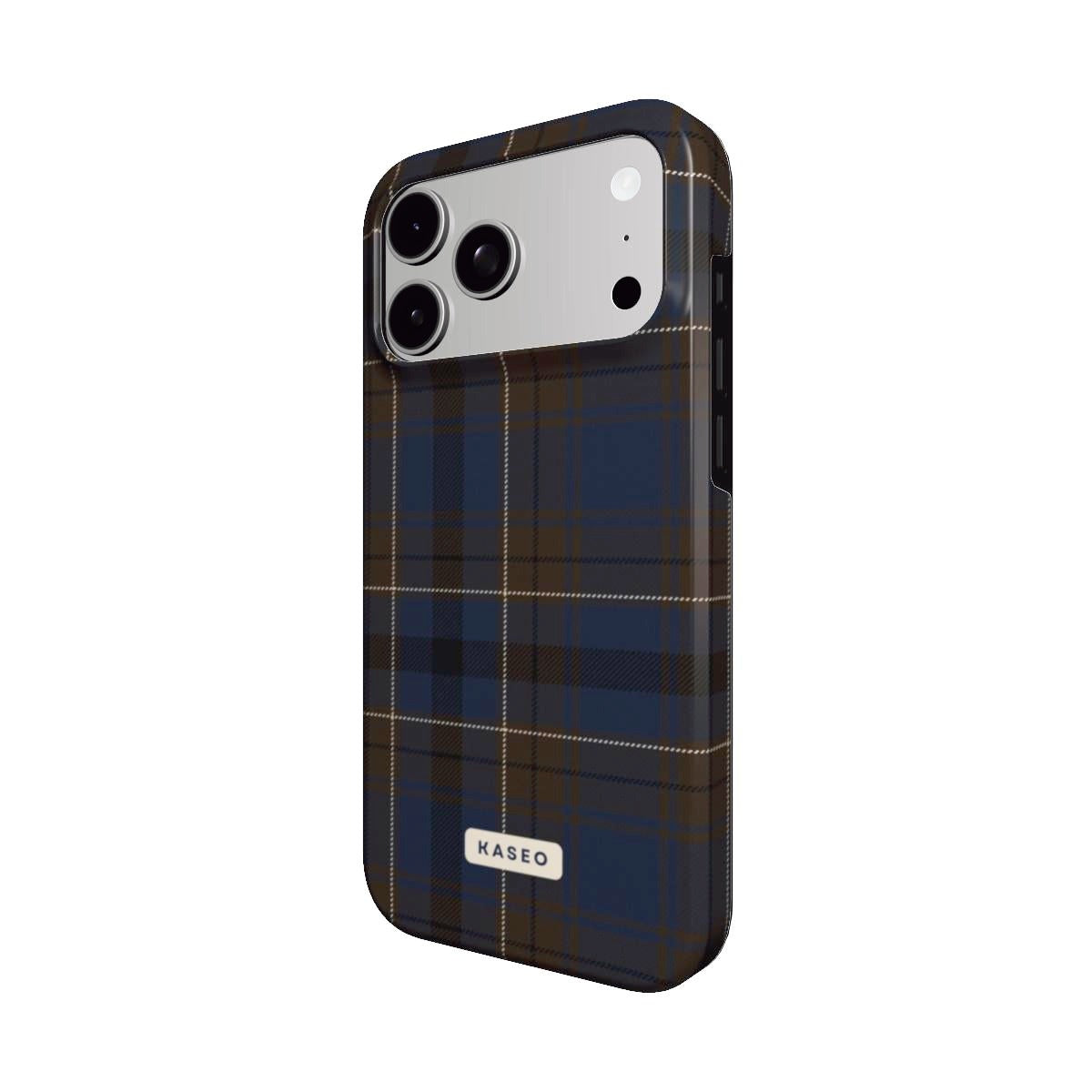 Highland Navy MagSafe phone case - angle