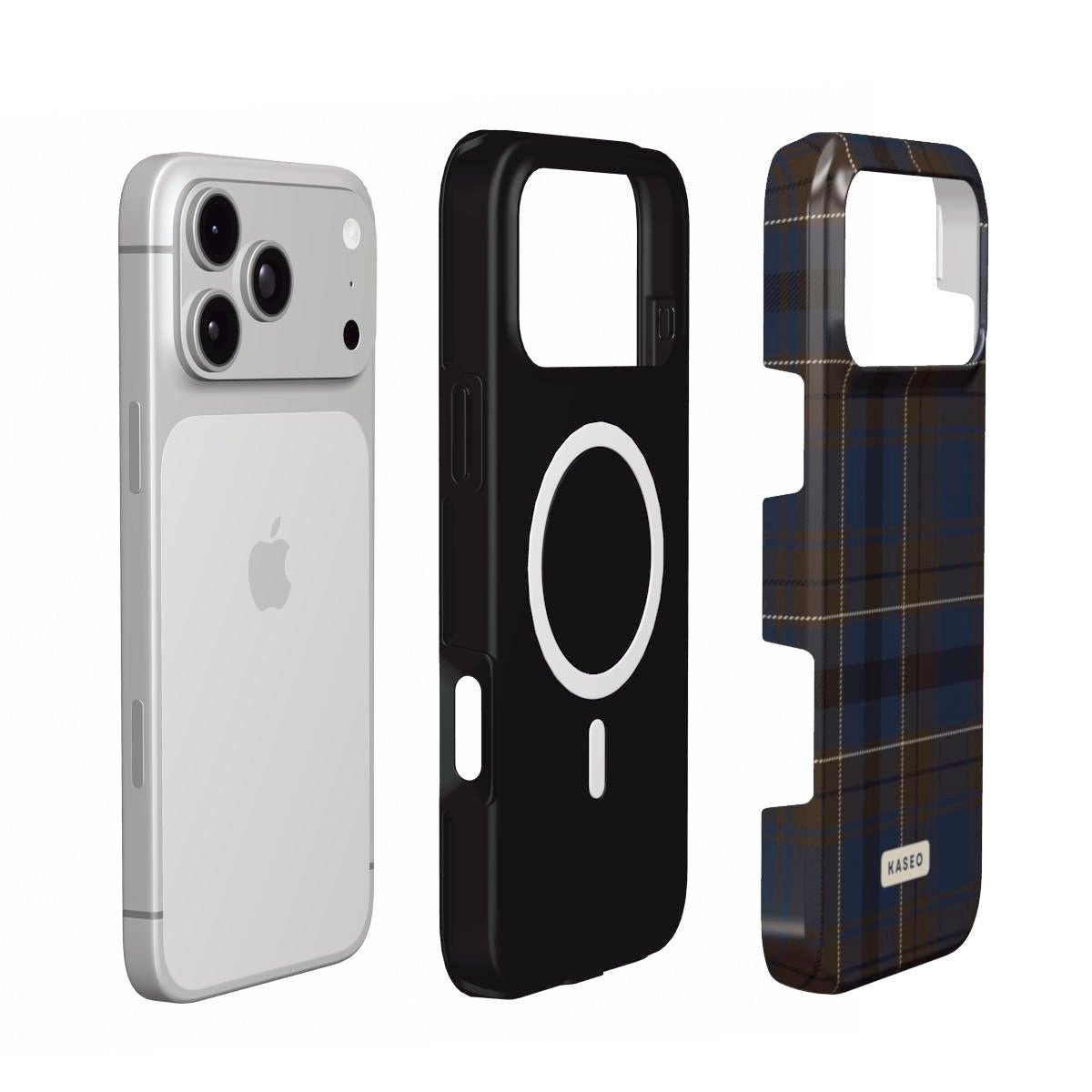 Highland Navy MagSafe phone case - MagSafe layers