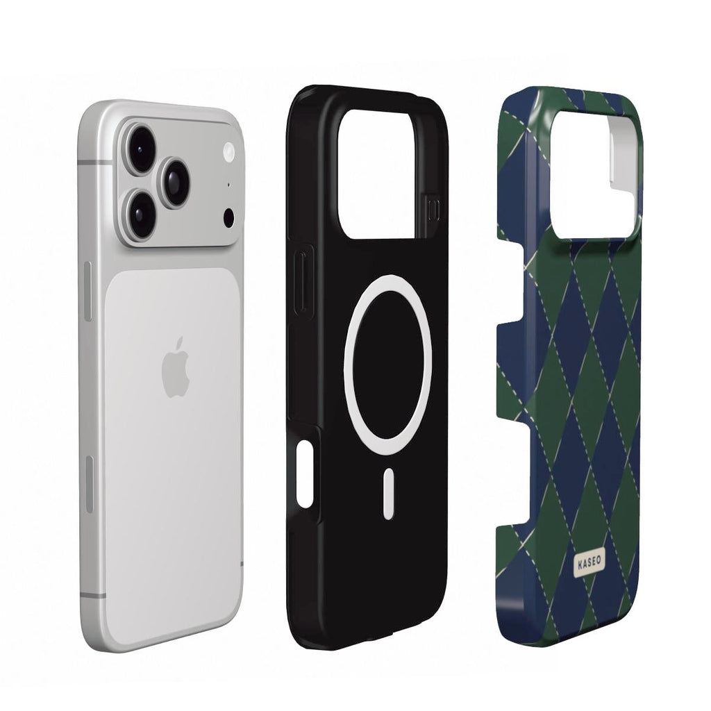 Argyle MagSafe phone case - MagSafe layers