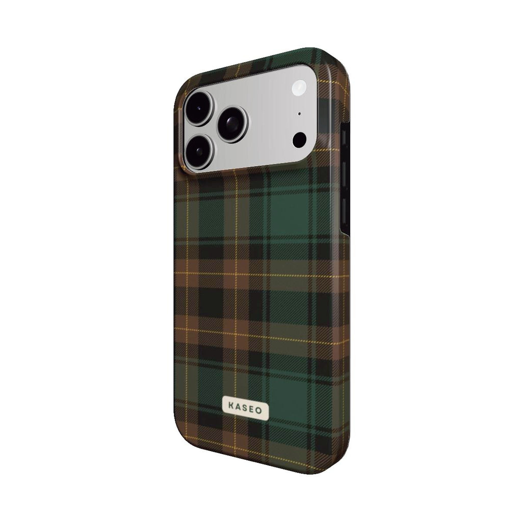 Hunting Tartan MagSafe phone case - angle