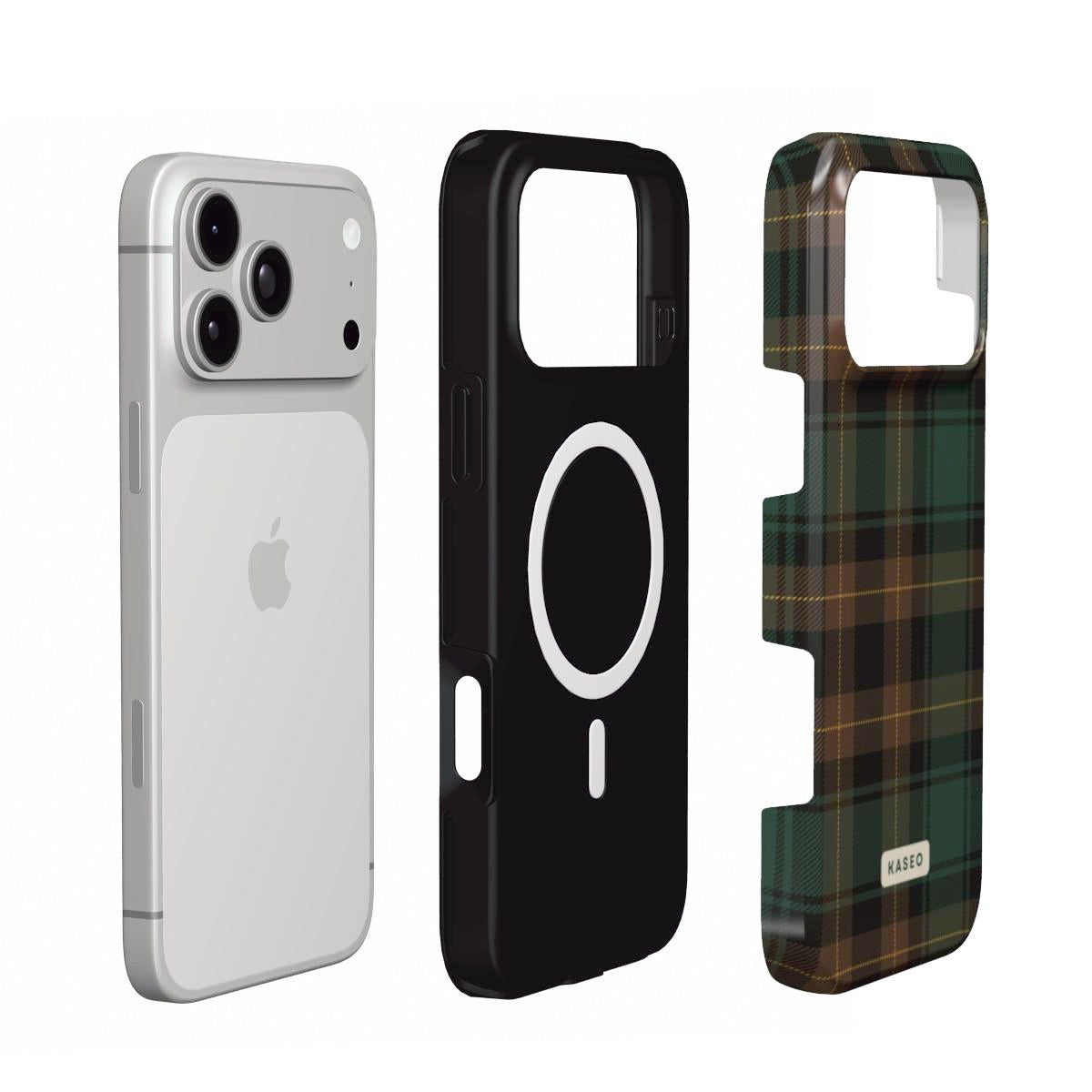 Hunting Tartan MagSafe phone case - MagSafe layers
