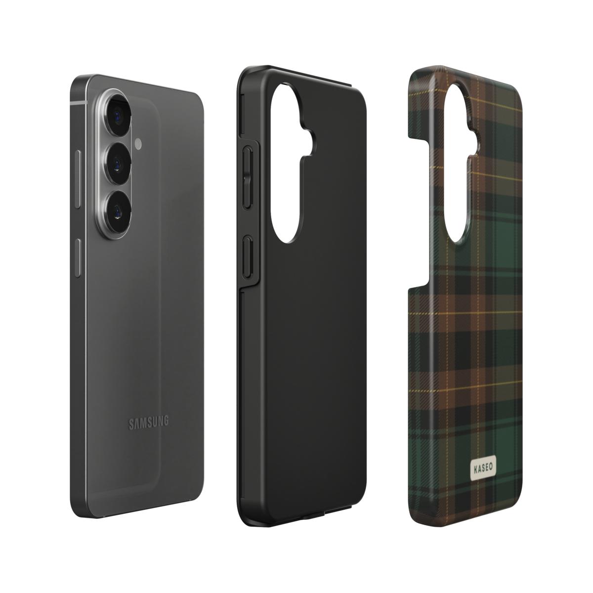Hunting Tartan - Android Tough Phone Case