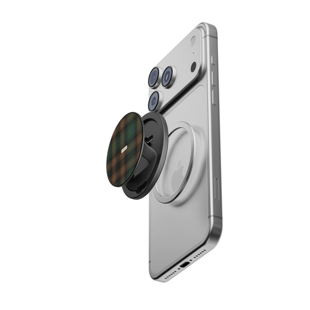 Hunting Tartan - Magnetic Phone Grip