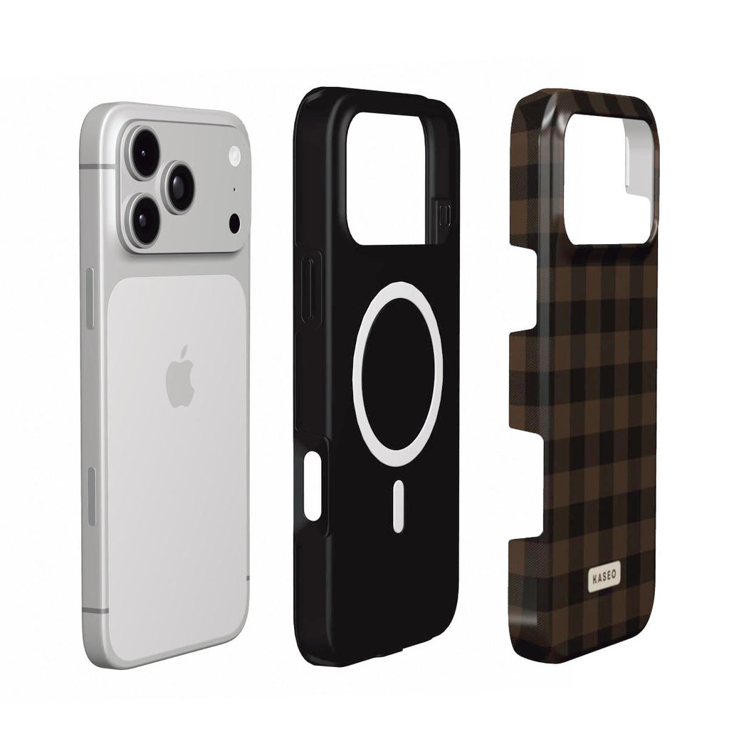 Buffalo Check MagSafe phone case - MagSafe layers