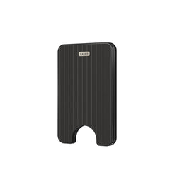 Chalk Stripe Magnetic Wallet