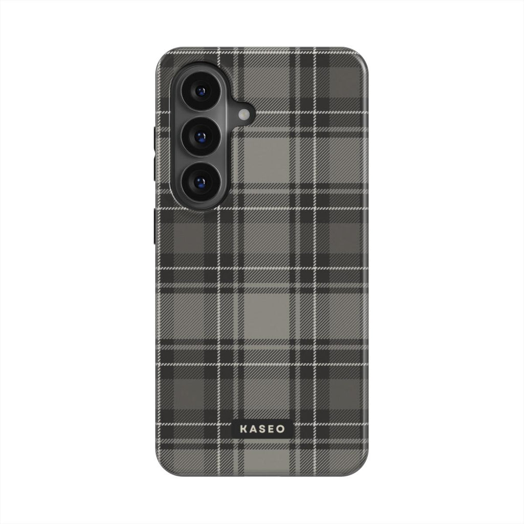 Grey Tartan - Android Tough Phone Case