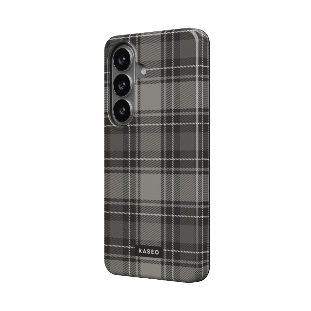 Grey Tartan - Android Tough Phone Case