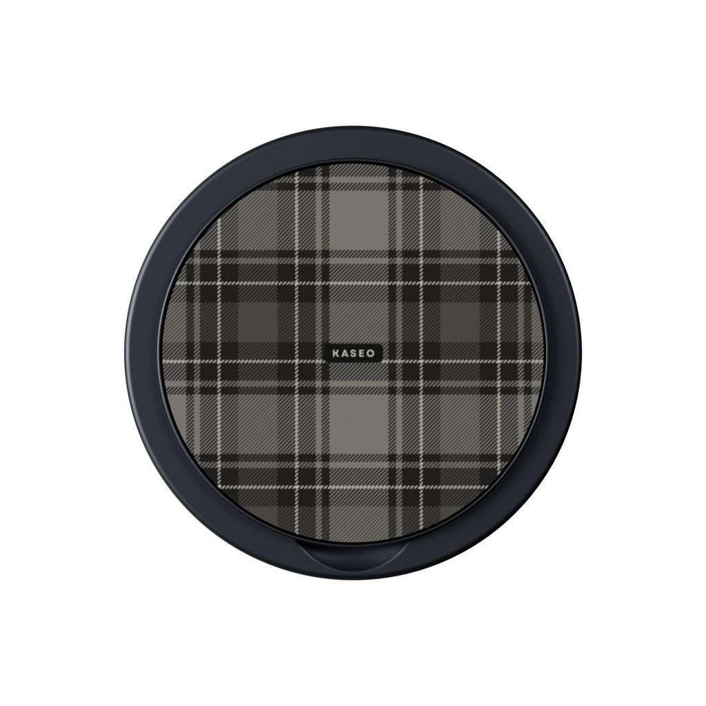 Grey Tartan - Magnetic Phone Grip