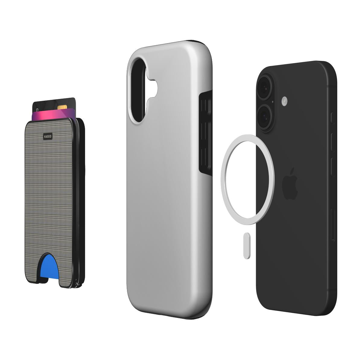 Prince Check - Magnetic Wallet