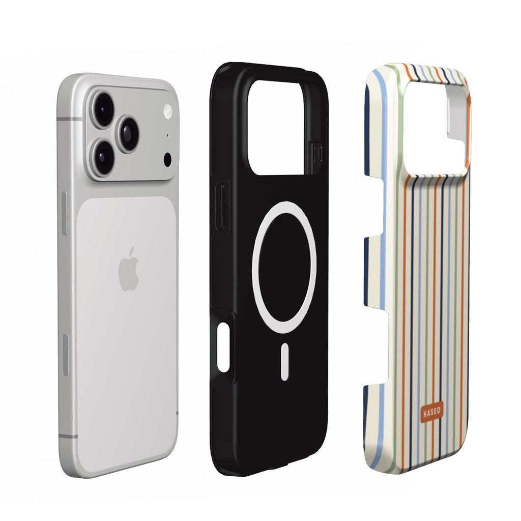 Sunset Stripe MagSafe phone case - MagSafe layers