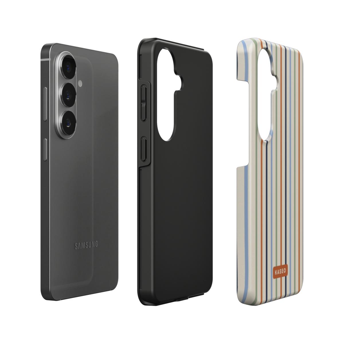 Sunset Stripe - Android Tough Phone Case