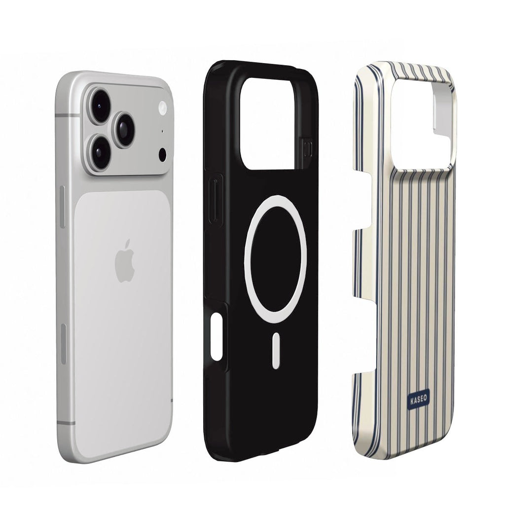 Ticking Stripe MagSafe phone case - MagSafe layers