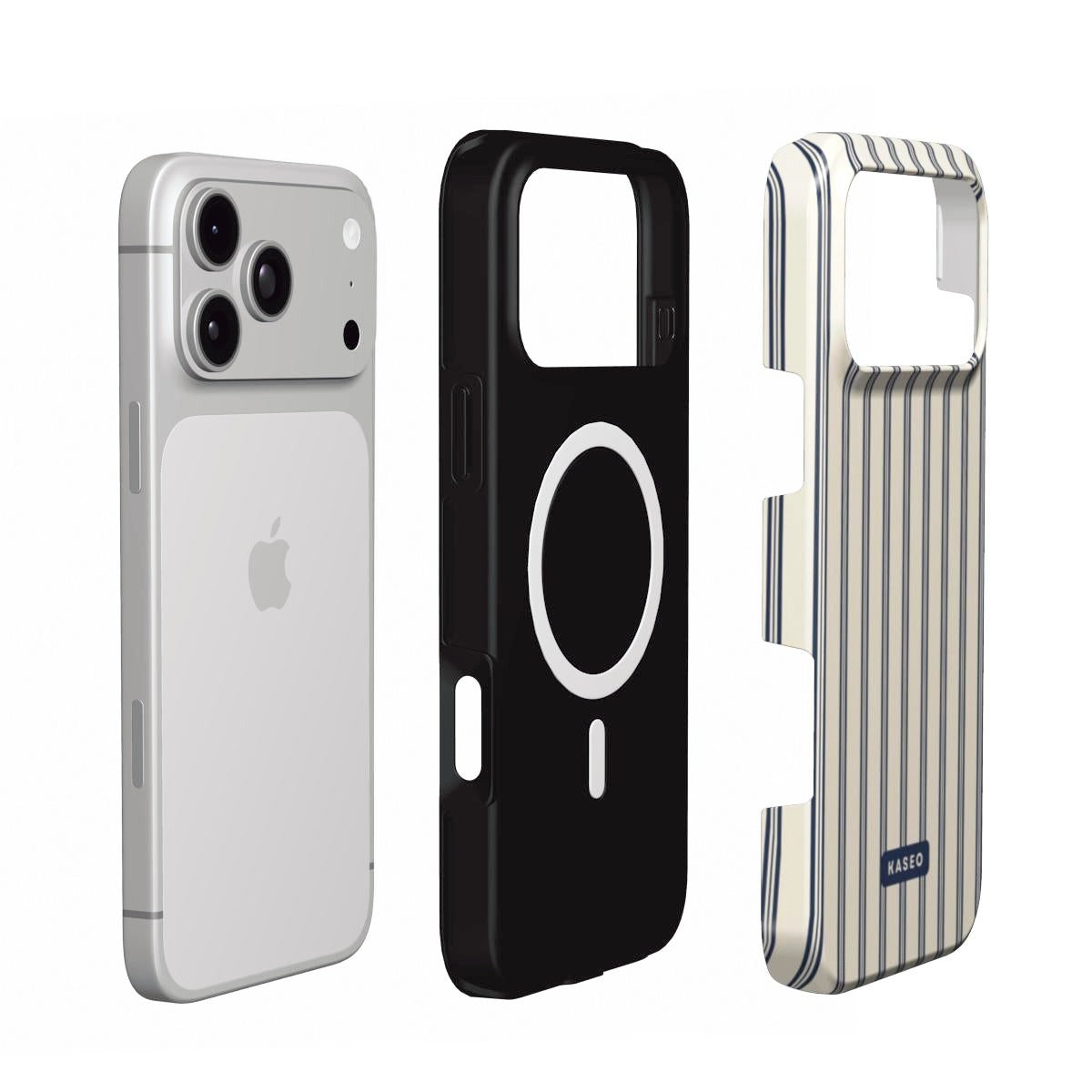Ticking Stripe MagSafe phone case - MagSafe layers
